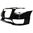 CH30015A-87U Front Primed Bumper Cover, White Glove Premium Unfolded Delivery