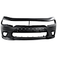2021 Dodge Charger - Front Primed Bumper Cover, For Models With Hood Scoop, Without Widebody, White Glove Delivery