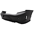 CHCHAR15C-89QU Rear Primed Bumper Cover, White Glove Premium Unfolded Delivery,  For Models With Park Assist System, CAPA Certified