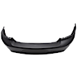 CHCHAR15C-89QU Rear Primed Bumper Cover, White Glove Premium Unfolded Delivery,  For Models With Park Assist System, CAPA Certified