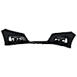 HOACCO18-87-0 Front Primed Bumper Cover, White Glove Premium Unfolded Delivery