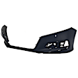 HOACCO18-87Q-0 Front Primed Bumper Cover, White Glove Premium Unfolded Delivery, CAPA Certified