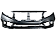 2021 Honda Civic - Front Primed Bumper Cover,  North America Built Vehicle, Sedan