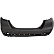 HOFIT18-89Q-0 Rear Primed Bumper Cover 1.5L, 4Cyl