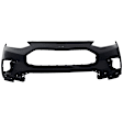 HOHRV23-87Q-0 Front, Upper Primed Bumper Cover 2.0L, 4Cyl, CAPA Certified