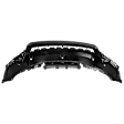 HOPASS19-87B-0 Front Primed Textured Bumper Cover, White Glove Premium Unfolded Delivery
