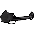 HOPASS19-89UQ-0 Rear, Upper Primed Bumper Cover 3.5L, 6Cyl