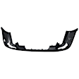 HOPILO16-89D-0 Rear Primed Lower Textured Bumper Cover, White Glove Premium Unfolded Delivery