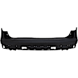 HOPILO16-89UQ-0 Rear, Upper Primed Bumper Cover 3.5L, 6Cyl, CAPA Certified