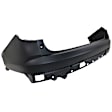 HOPILO16A-89UQ-0 Rear, Primed Upper Bumper Cover, White Glove Premium Unfolded Delivery, CAPA CERTIFIED