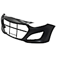 HYELAN16-87-0 Front Primed Bumper Cover, White Glove Premium Unfolded Delivery