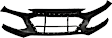 HYKONA18-87Q-0 Front, Upper Primed Bumper Cover