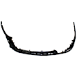 HYSANT13-89DQ-0 Rear Primed Lower Textured Bumper Cover, White Glove Premium Unfolded Delivery, CAPA Certifed