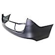 HYSANT13-89UQ-0 Rear, Primed Upper Bumper Cover, White Glove Premium Unfolded Delivery, CAPA CERTIFIED