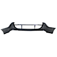 HYSANT13-89UQ-0 Rear, Primed Upper Bumper Cover, White Glove Premium Unfolded Delivery, CAPA CERTIFIED