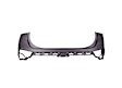 HYSANT17A-89UQ-0 Rear, Upper Primed Bumper Cover, CAPA Certified