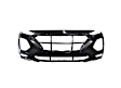 2020 Hyundai Santa Fe - Front, Upper Primed Bumper Cover, CAPA Certified