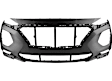 2020 Hyundai Santa Fe - Front, Upper Primed Bumper Cover, CAPA Certified