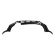 HYSANT19-89D-0 Rear Primed Lower Textured Bumper Cover, White Glove Premium Unfolded Delivery