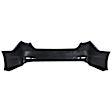 HYSONA15-89Q-0 Rear Primed Bumper Cover, White Glove Premium Unfolded Delivery, CAPA Certified