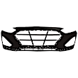 HYSONA18A-87Q-0 Front Primed Bumper Cover, CAPA Certified, White Glove Delivery