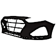 HYSONA18A-87Q-0 Front Primed Bumper Cover, CAPA Certified, White Glove Delivery
