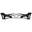 HYSONA20-87Q-0 Front, Upper Primed Bumper Cover, CAPA Certified