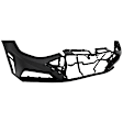 HYSONA20-87Q-0 Front, Upper Primed Bumper Cover, CAPA Certified