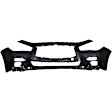INQ5018-87-0 Front Primed Bumper Cover 3.0L, 6Cyl, CAPA Certified