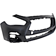 INQ5018-87-0 Front Primed Bumper Cover 3.0L, 6Cyl, CAPA Certified