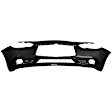 INQ6017A-87-0 Front Primed Bumper Cover, CAPA Certified
