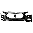 INQX8018-87UQ-0 Front, Upper Primed Bumper Cover 5.6L, 8Cyl