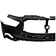 INQX8018A-87UQ-0 Front, Upper Primed Bumper Cover 5.6L, 8Cyl