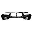 INQX8018A-87UQ-0 Front, Upper Primed Bumper Cover 5.6L, 8Cyl