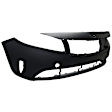 KIFORT17-87Q-0 Front Primed Bumper Cover, White Glove Premium Unfolded Delivery, CAPA Certified
