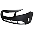 KIFORT17-87Q-0 Front Primed Bumper Cover, White Glove Premium Unfolded Delivery, CAPA Certified