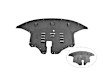KISORE16-49SQ-0 Front Engine Splash Shield, CAPA Certified