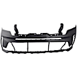 KISORE21-87UQ-0 Front Primed Bumper Cover 2.5L, 4Cyl
