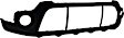 KISOUL17-87BQ-0 Front, Lower Textured Bumper Cover 1.6L, 4Cyl