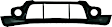 KISOUL17-87BQ-0 Front, Lower Textured Bumper Cover 1.6L, 4Cyl