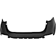 KISPOR20-89UQ-0 Rear Primed Bumper Cover, CAPA Certified
