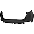 KISPOR20A-89UQ-0 Rear Primed Bumper Cover, CAPA Certified