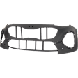 KISPOR20B-87-0 Front Primed Bumper Cover, White Glove Premium Unfolded Delivery