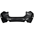 MACX3020-89-0 Rear Primed Bumper Cover
