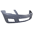 MBGLK310D-87-0 Front Primed Bumper Cover, White Glove Premium Unfolded Delivery