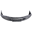 MBSPRI10C-87-0 Front Textured White Glove Delivery Bumper Cover