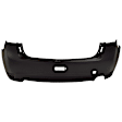 MIOUTL13-89-0 Rear Primed Bumper Cover, White Glove Premium Unfolded Delivery