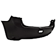 MIOUTL13-89-0 Rear Primed Bumper Cover, White Glove Premium Unfolded Delivery