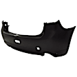 MIOUTL13-89-0 Rear Primed Bumper Cover, White Glove Premium Unfolded Delivery