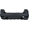 MIOUTL20-89-0 Rear Primed Bumper Cover